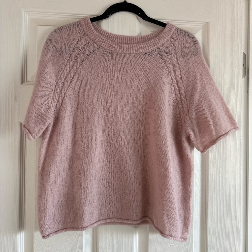 Treasure & Bond Soft Pink Knit Top